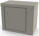 7787 UMF Single Door/ Double Lock Narcotic Cabinet